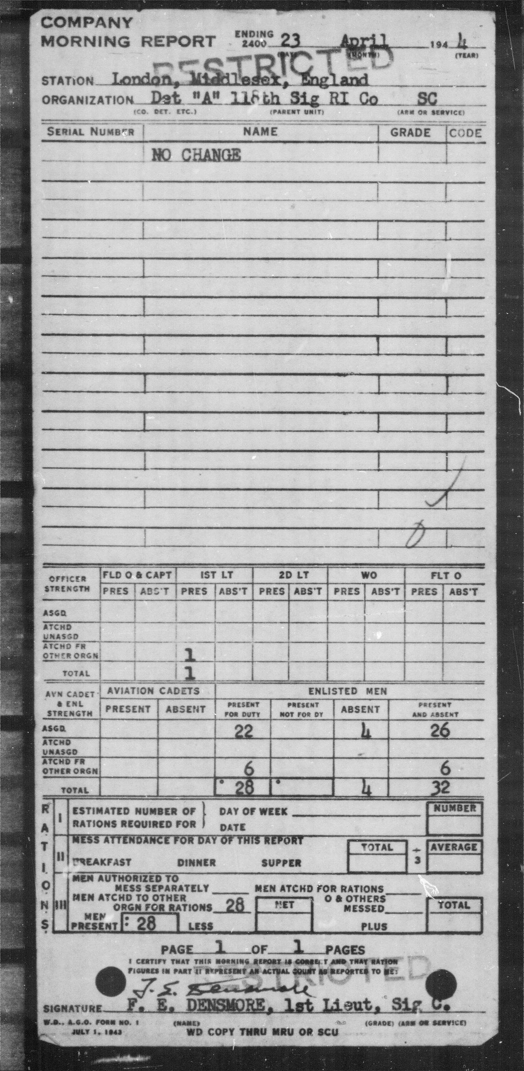 scanned Morning Report