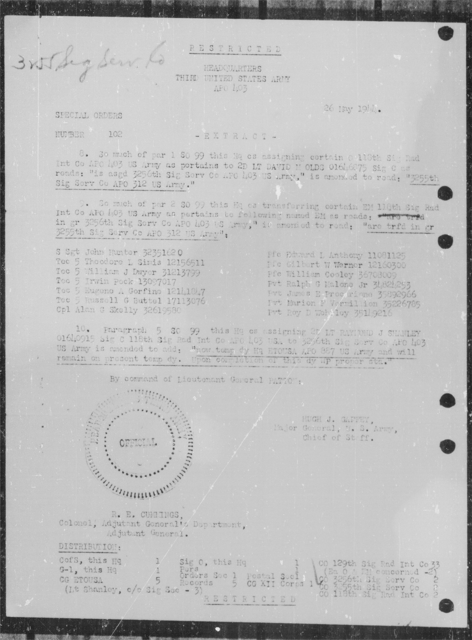 scanned Morning Report